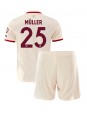 Bayern Munich Thomas Muller #25 Alternativní dres pro děti 2024-25 Krátký Rukáv (+ trenýrky)